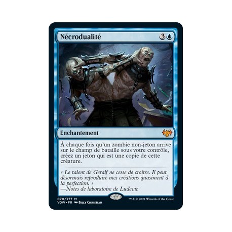 (FOIL) Bleue - Nécrodualité (M) [VOW]