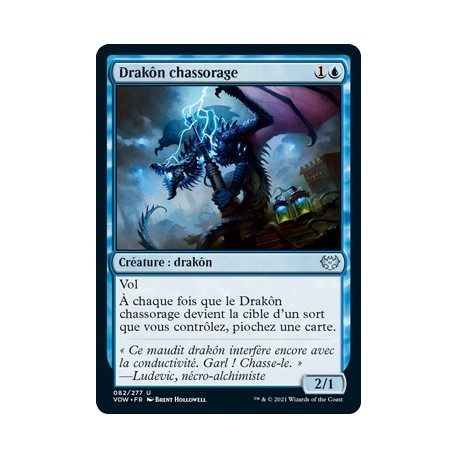 (FOIL) Bleue - Drakôn chassorage (U) [VOW]