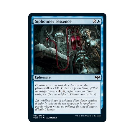 (FOIL) Bleue - Siphonner l'essence (C) [VOW]