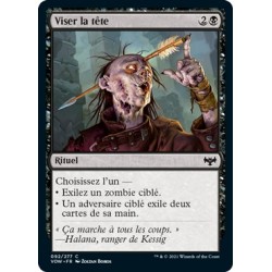 (FOIL) Noire - Viser la tête (C) [VOW]