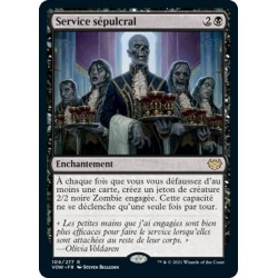 (FOIL) Noire - Service sépulcral (R) [VOW]