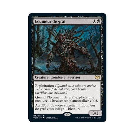 (FOIL) Noire - Écumeur de graf (R) [VOW]