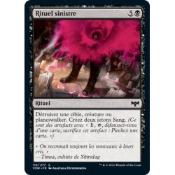 (FOIL) Noire - Rituel sinistre (C) [VOW]
