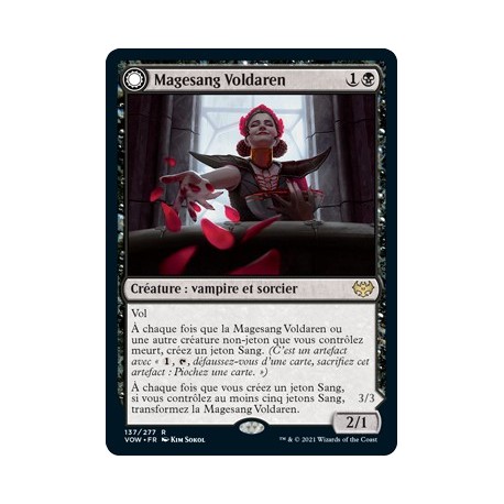 (FOIL) Noire - Magesang Voldaren (R) [VOW]