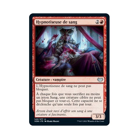 (FOIL) Rouge - Hypnotiseuse de sang (U) [VOW]
