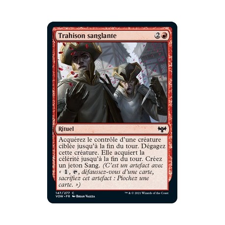 (FOIL) Rouge - Trahison sanglante (C) [VOW]