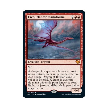 (FOIL) Rouge - Escouflenfer manaforme (M) [VOW]
