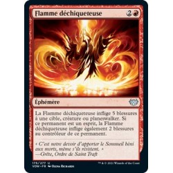 (FOIL) Rouge - Flamme déchiqueteuse (U) [VOW]