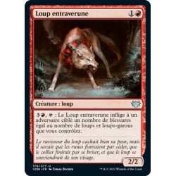 (FOIL) Rouge - Loup entraverune (U) [VOW]