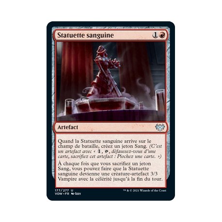 (FOIL) Rouge - Statuette sanguine (U) [VOW]