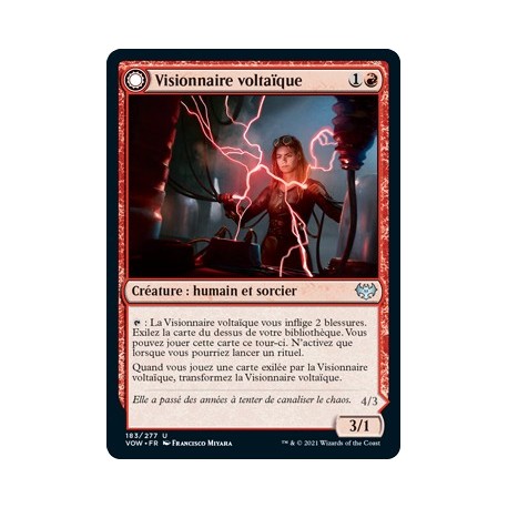(FOIL) Rouge - Visionnaire voltaïque (U) [VOW]