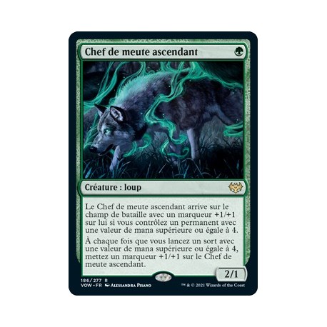 (FOIL) Verte - Chef de meute ascendant (R) [VOW]