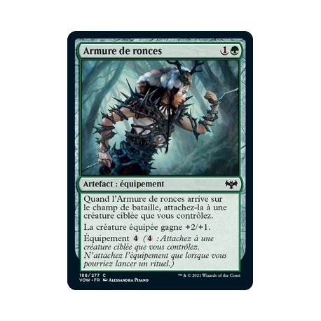 (FOIL) Verte - Armure de ronces (C) [VOW]