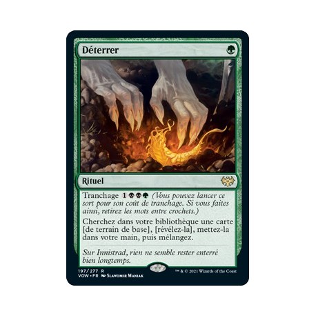 (FOIL) Verte - Déterrer (R) [VOW]