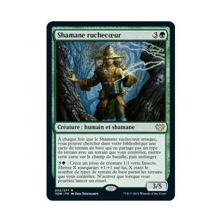 (FOIL) Verte - Shamane ruchecœur (R) [VOW]