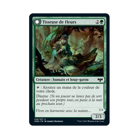 (FOIL) Verte - Tisseuse de fleurs (C) [VOW]