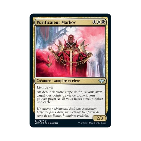 (FOIL) Multicolore - purificateur Markov (U) [VOW]