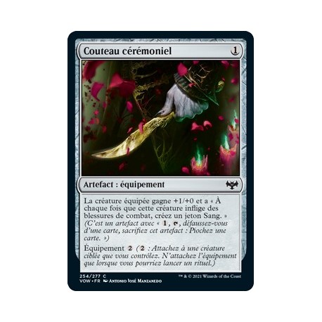 (FOIL) Artefact - Couteau cérémoniel (C) [VOW]