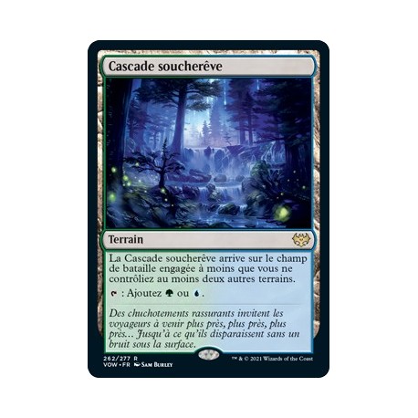 (FOIL) Terrain - Cascade soucherêve (R) [VOW]