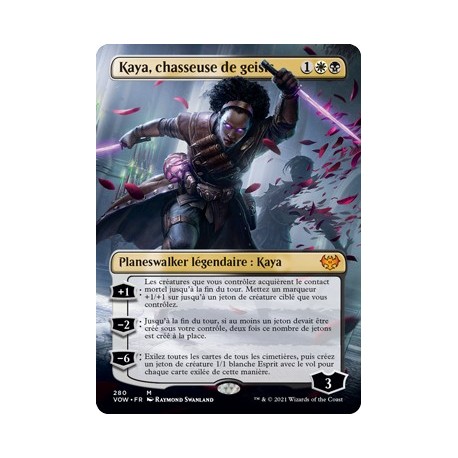 (FOIL) Multicolore - (EA) Kaya, chasseuse de geists (M) [VOW]