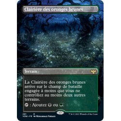 (FOIL) Terrain - (EA) Clairière des oronges brunes (R) [VOW]