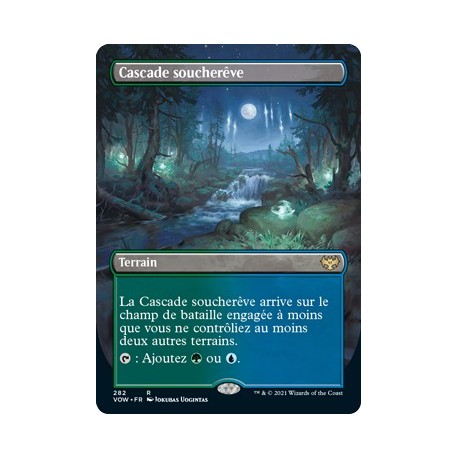 (FOIL) Terrain - (EA) Cascade soucherêve (R) [VOW]