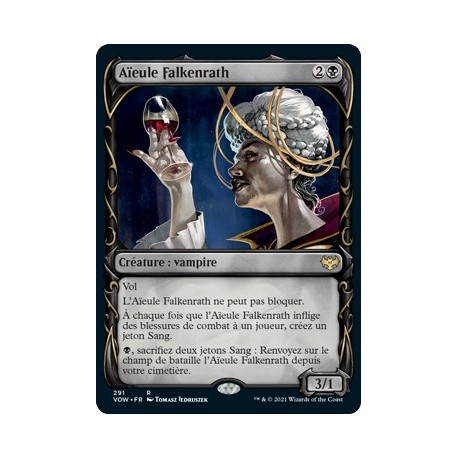 (FOIL) Noire - (SC) Aïeule Falkenrath (R) [VOW]