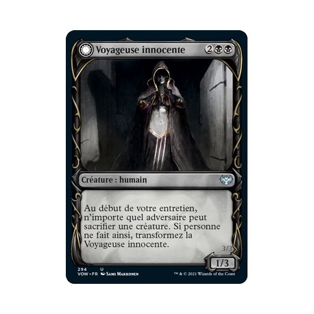 (FOIL) Noire - (SC) Voyageuse innocente (U) [VOW]