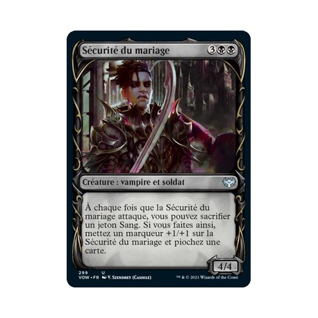 (FOIL) Noire - (SC) Sécurité du mariage (U) [VOW]