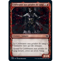 (FOIL) Rouge - (SC) Célébrante aux pétales de sang (C) [VOW]