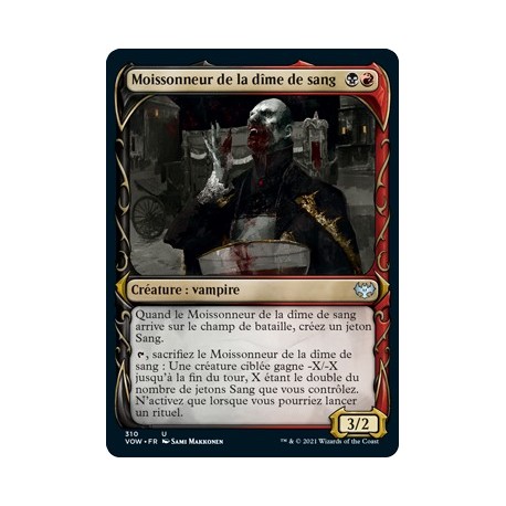 (FOIL) Multicolore - (SC) Moissonneur de la dîme de sang (U) [VOW]