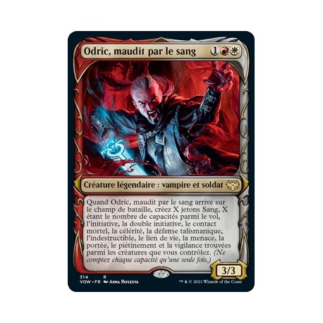 (FOIL) Multicolore - (SC) Odric, maudit par le sang (R) [VOW]