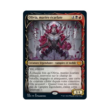 (FOIL) Multicolore - (SC) Olivia, mariée écarlate (M) [VOW]