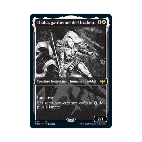 (FOIL) Blanche - (ALT) Thalia, gardienne de Thraben (R) [VOW]