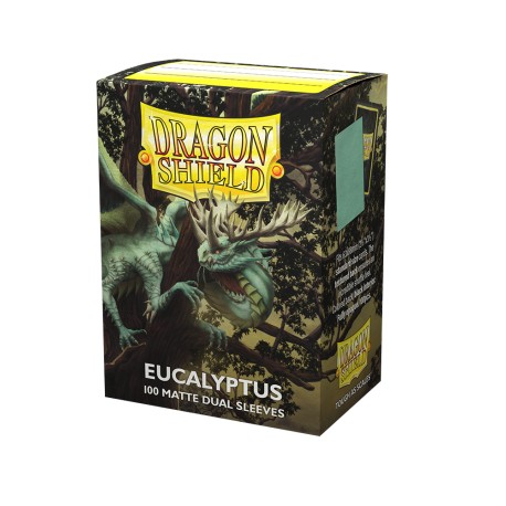 100 DUAL Sleeves MATTE - Format Standard - Dragon Shield protège-cartes