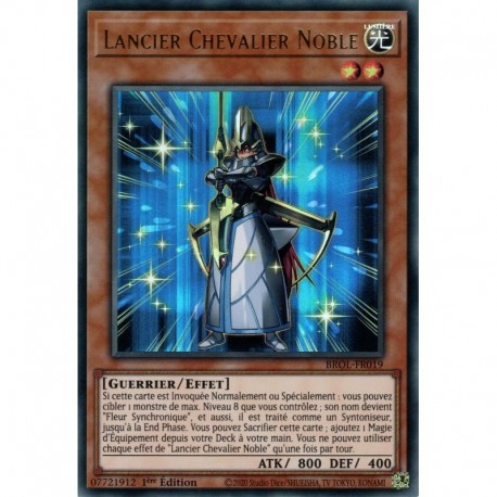 Lancier Chevalier Noble (UR) [BROL]