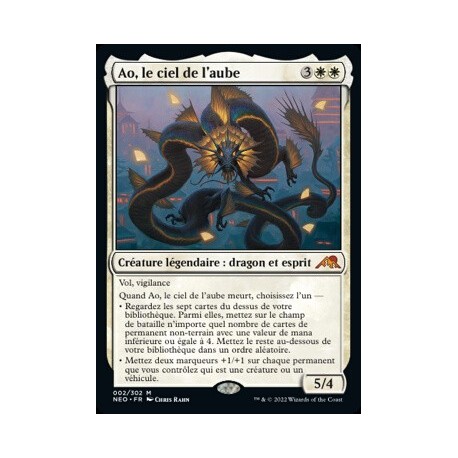 (FOIL) Blanche - Ao, le ciel de l'aube (M) [NEO]