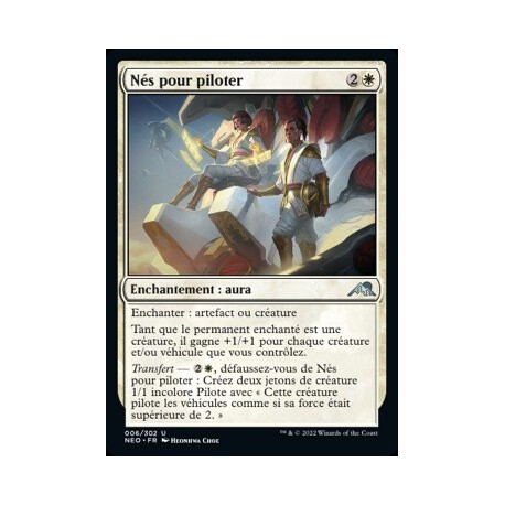 (FOIL) Blanche - Nés pour piloter (U) [NEO]