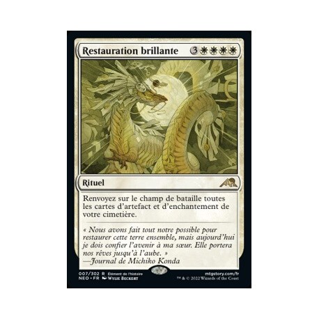 (FOIL) Blanche - Restauration brillante (R) [NEO]