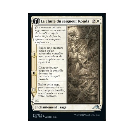 (FOIL) Blanche - La chute du seigneur Konda (U) [NEO]