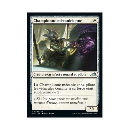 (FOIL) Blanche - Championne mécanicienne (U) [NEO]
