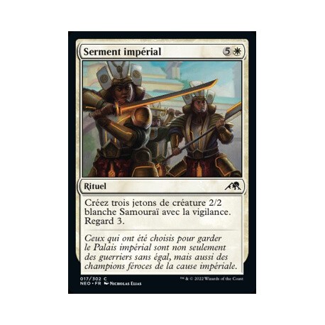 (FOIL) Blanche - Serment impérial (C) [NEO]