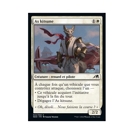 (FOIL) Blanche - As Kitsune (C) [NEO]