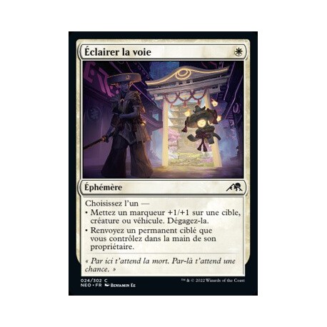 (FOIL) Blanche - Éclairer la voie (C) [NEO]