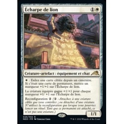 (FOIL) Blanche - Écharpe de lion (R) [NEO]