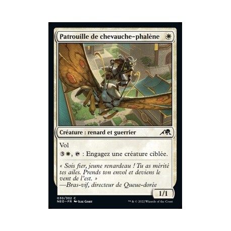 (FOIL) Blanche - Patrouille de chevauche-phalène (C) [NEO]