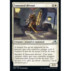 (FOIL) Blanche - Samouraï dévoué (U) [NEO]