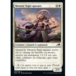(FOIL) Blanche - Mentor Sept-queues (C) [NEO]