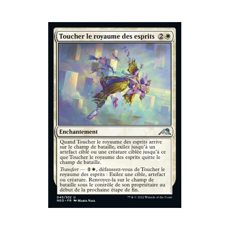 (FOIL) Blanche - Toucher le royaume des esprits (U) [NEO]