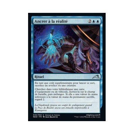 (FOIL) Bleue - Ancrer à la réalité (U) [NEO]
